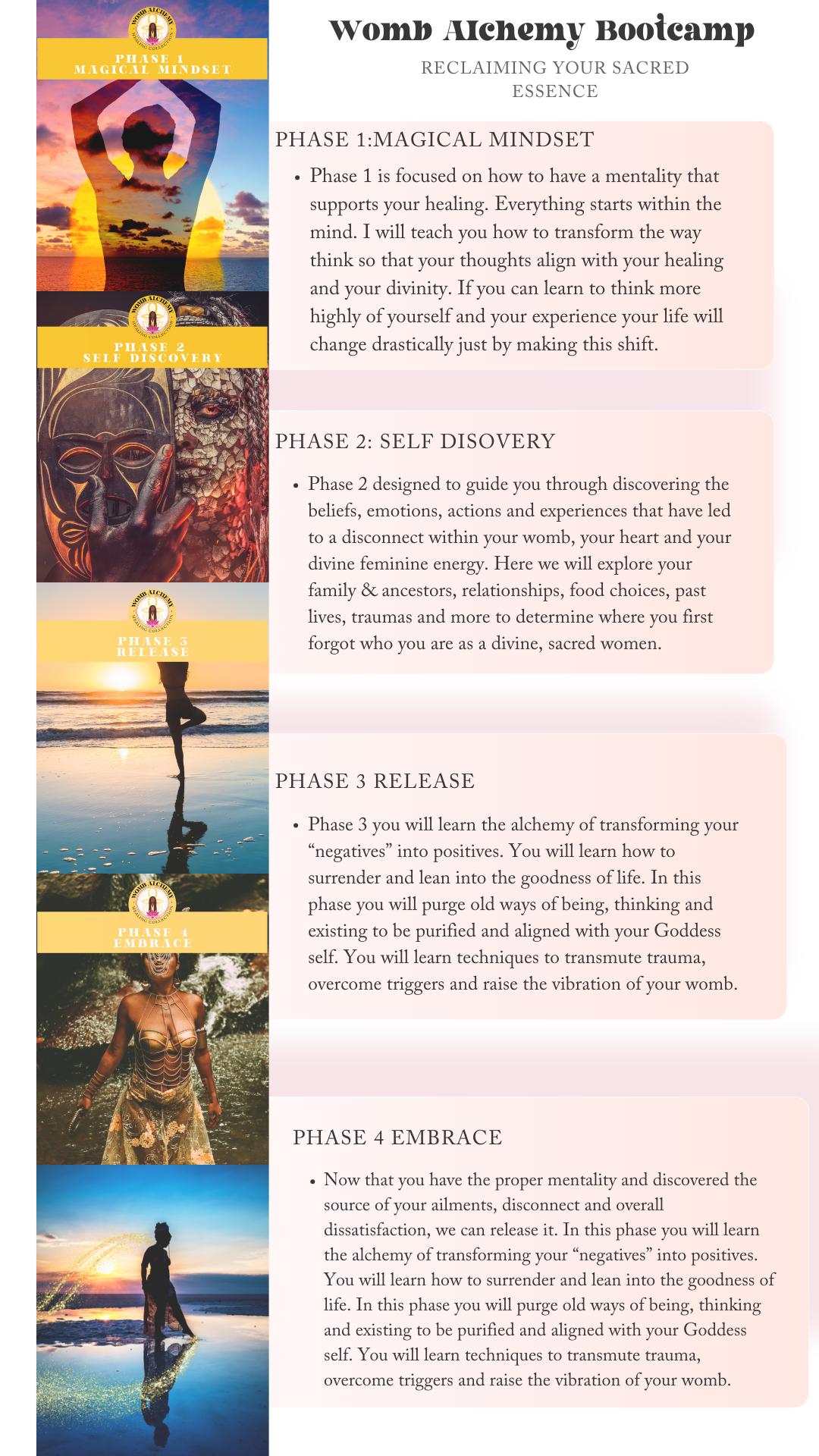 Womb Alchemy Healing BootCamp